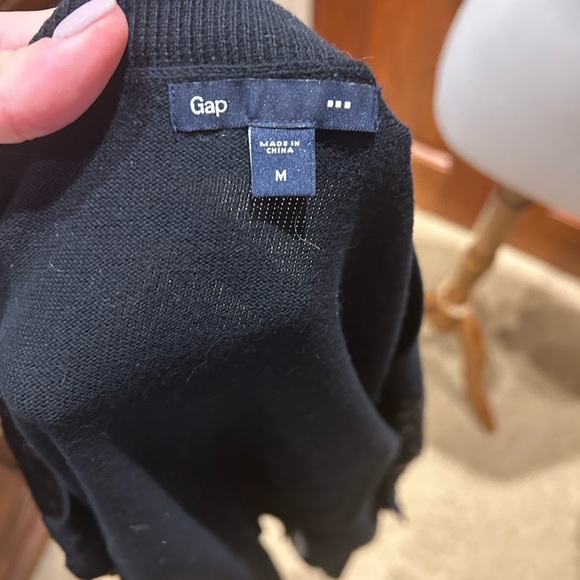 Cute Black Cardigan (sequins on front) - Picture 2 of 2